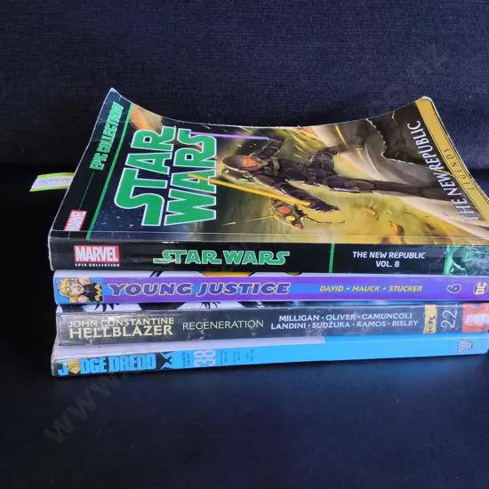 4 COMIC BOOKS