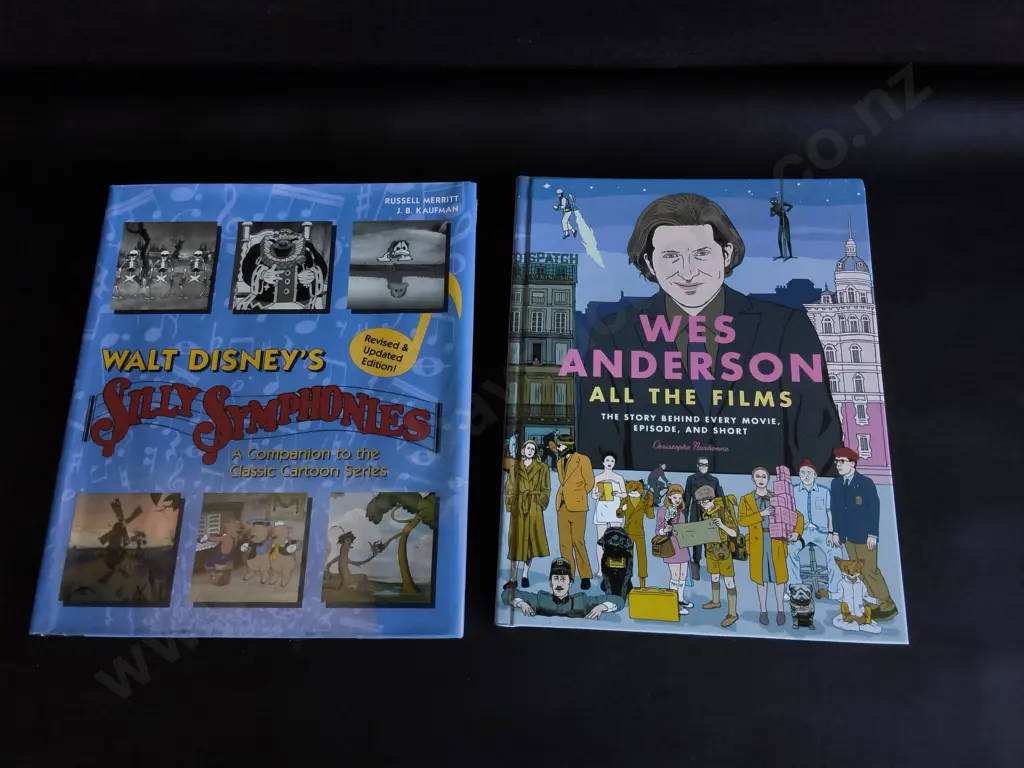 2 BOOKS, WES ANDERSON AND WALT DISNEY Image 1++
