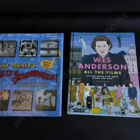 2 BOOKS, WES ANDERSON AND WALT DISNEY