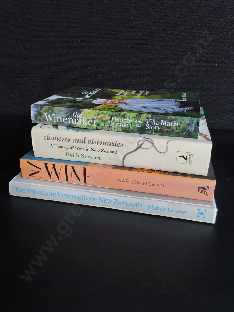 4 BOOKS ON WINE Image 1++