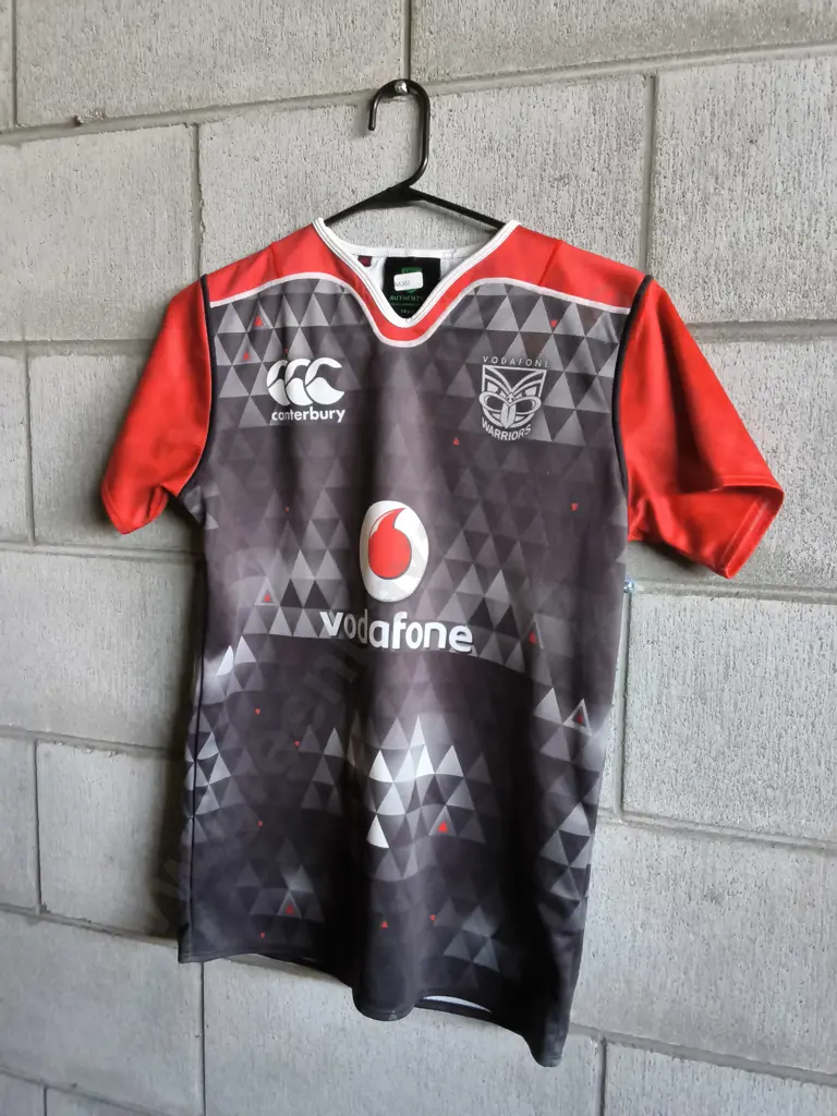 AUTHENTICS WARRIORS JERSEY SIZE 14YRS Image 1++