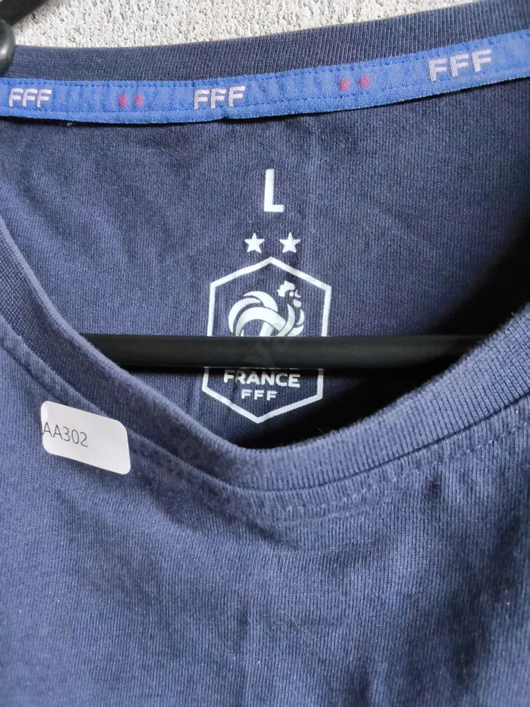 FRANCE FFF TSHIRT SIZE L Image 1++