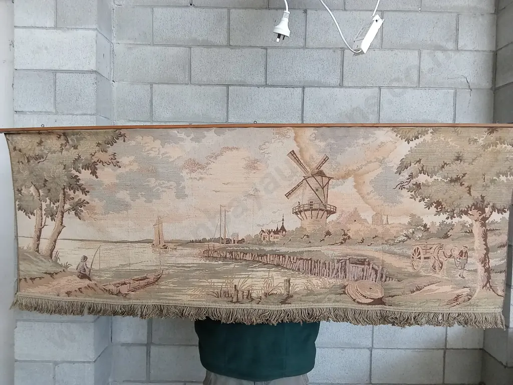 VINTAGE FRENCH-STYLE TAPESTRY, 180CM 70CM Image 1++