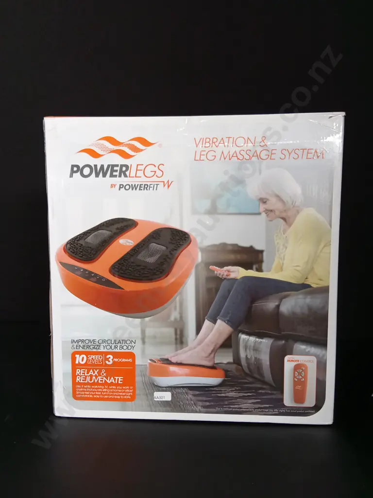 POWERLEGS VIBRATION & LEG MASSAGE SYSTEM Image 1++