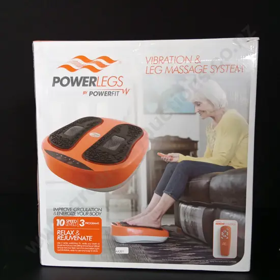 POWERLEGS VIBRATION & LEG MASSAGE SYSTEM