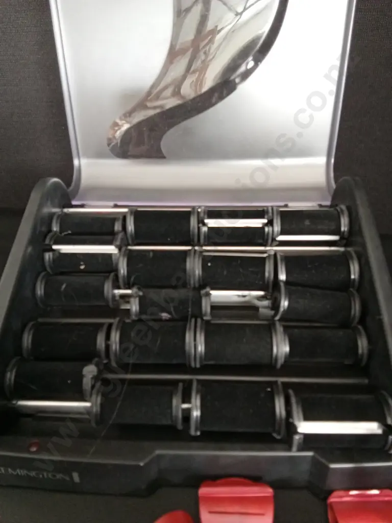 REMINGTON HEATED ROLLERS AND CLIPS WORKING Image 1++