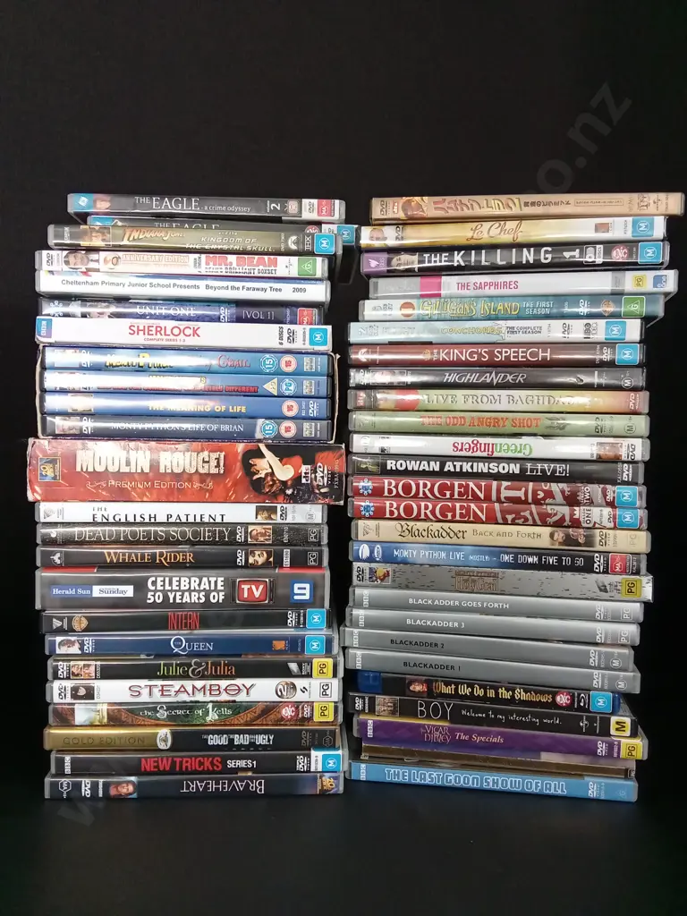 COLLECTION OF DVDS Image 1++