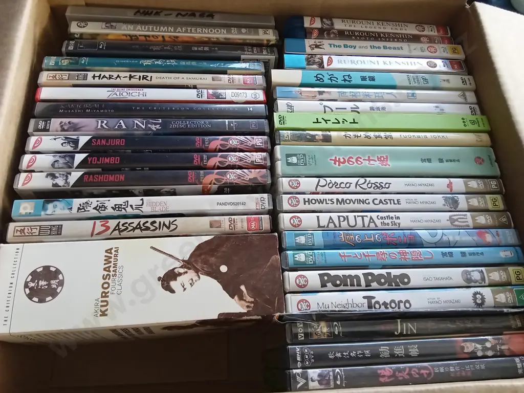 COLLECTION OF JAPANESE DVDS Image 1++