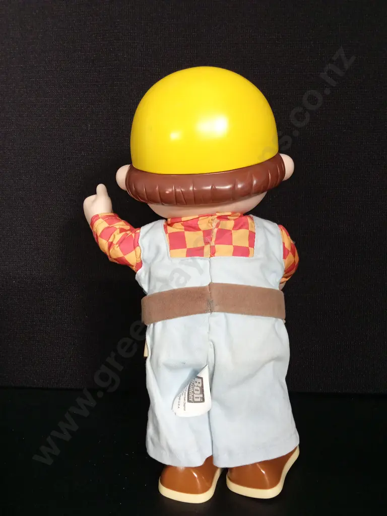 VINTAGE BOB THE BUILDER "YOU'RE A BUILDER! DANCING BOB" ELECTRONIC FIGURE H33CM Image 1++