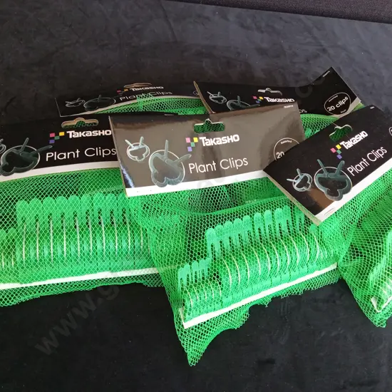 5 BRAND NEW TAKASHO PLANT CLIPS