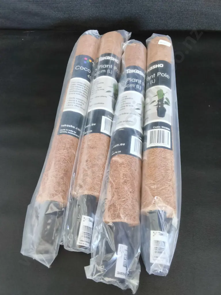4 BRAND NEW TAKASHO COCO PLANT POLES 45CM Image 1++