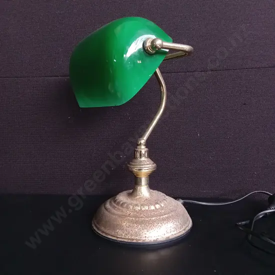 BANKERS LAMP, H 36 CM