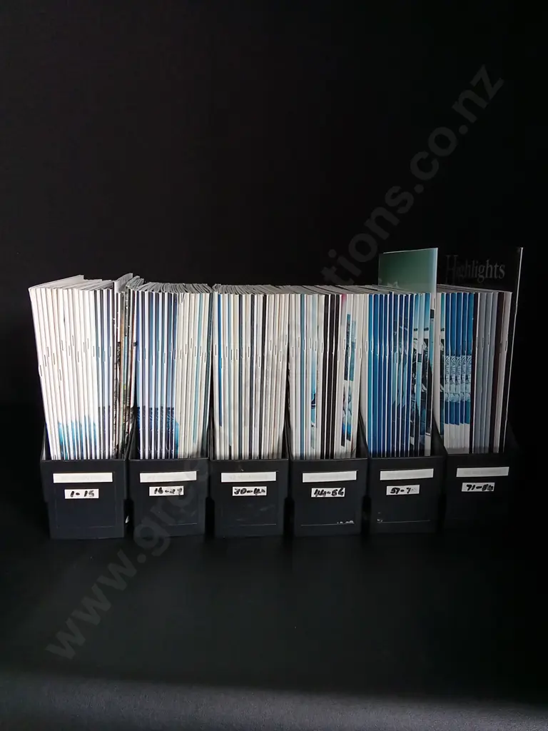 NEW ZEALAND MEMORIES MAGAZINES 1-84 Image 1++