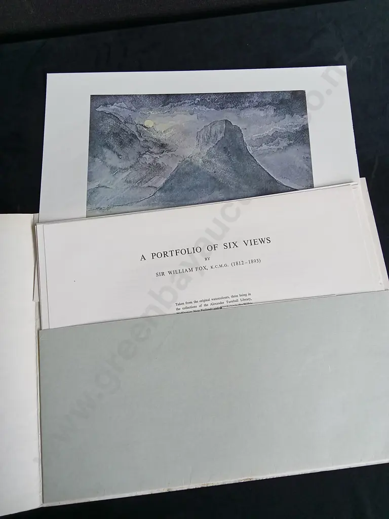 6 PRINTS BY SIR WILLIAM FOX, A PORTFOLIO OF SIX VIEWS, PUBLISHED 1967 Image 1++