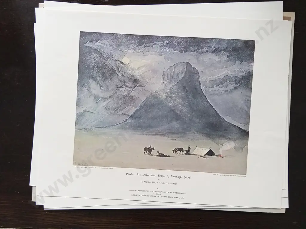 6 PRINTS BY SIR WILLIAM FOX, A PORTFOLIO OF SIX VIEWS, PUBLISHED 1967 Image 1++