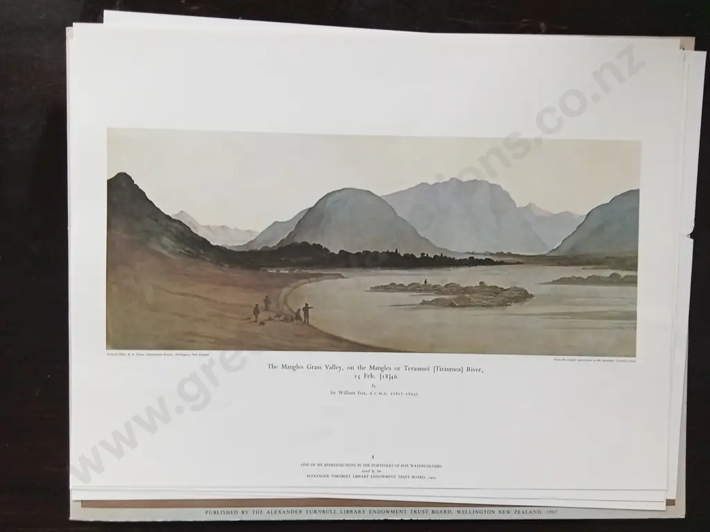 6 PRINTS BY SIR WILLIAM FOX, A PORTFOLIO OF SIX VIEWS, PUBLISHED 1967 Image 1++