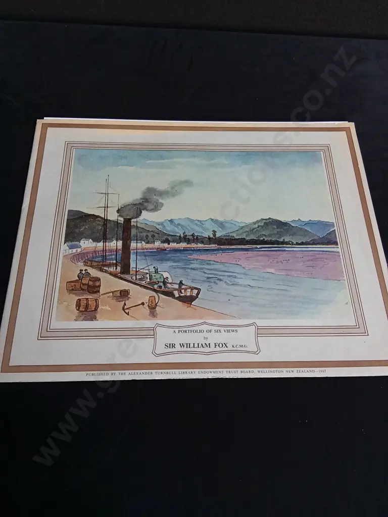 6 PRINTS BY SIR WILLIAM FOX, A PORTFOLIO OF SIX VIEWS, PUBLISHED 1967 Image 1++