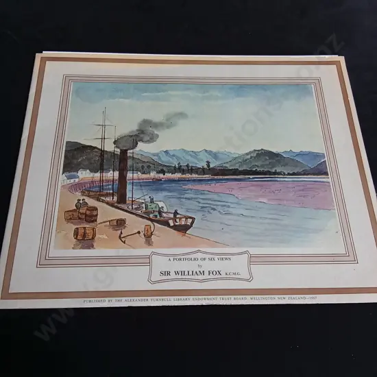 6 PRINTS BY SIR WILLIAM FOX, A PORTFOLIO OF SIX VIEWS, PUBLISHED 1967