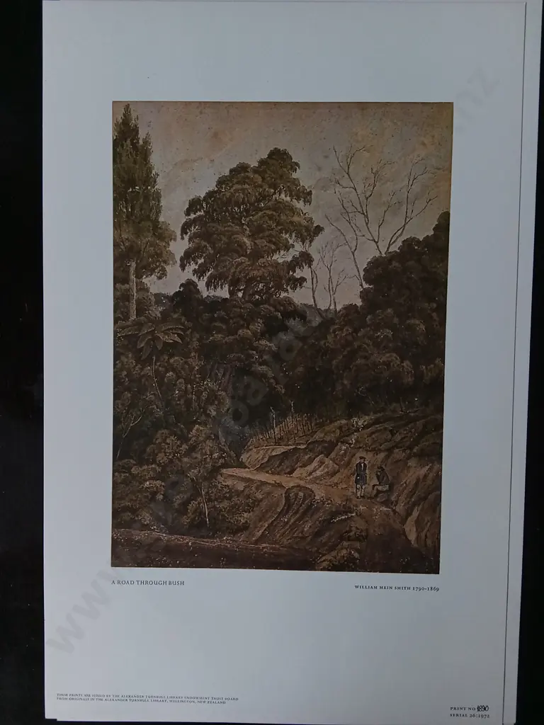 3 VINTAGE PRINTS BY WILLIAM MEIN SMITH, THE ALEXANDER TURNBULL LIBRARY PRINTS 1972 Image 1++