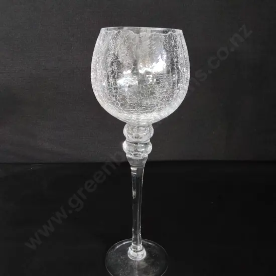GLASS GOBLET H35CM