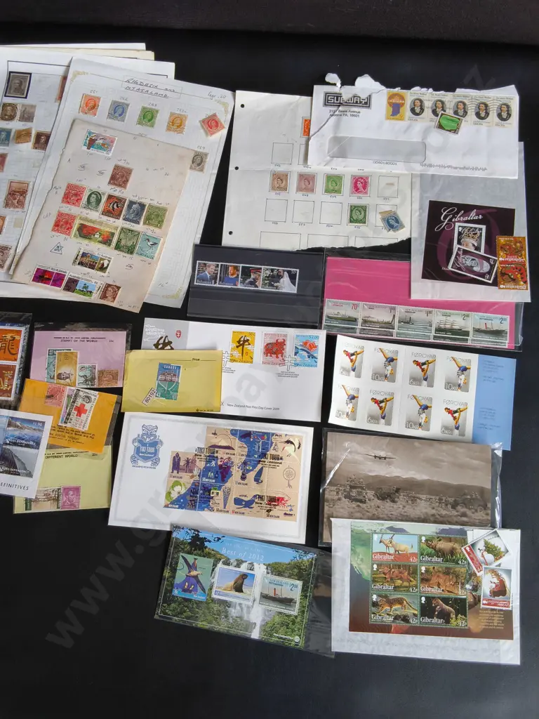 COLLECTION OF STAMPS Image 1++