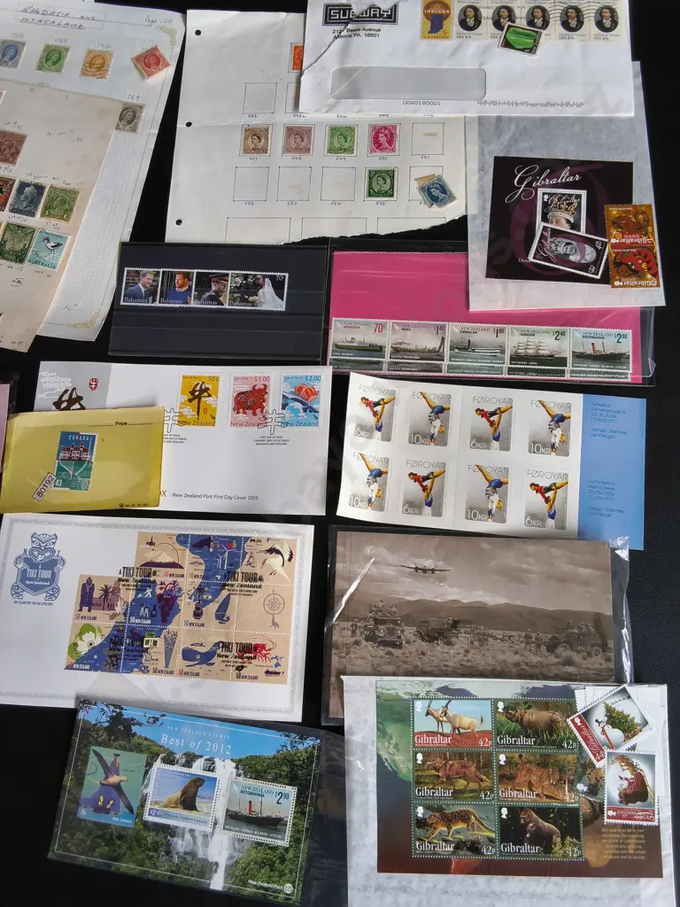 COLLECTION OF STAMPS Image 1++