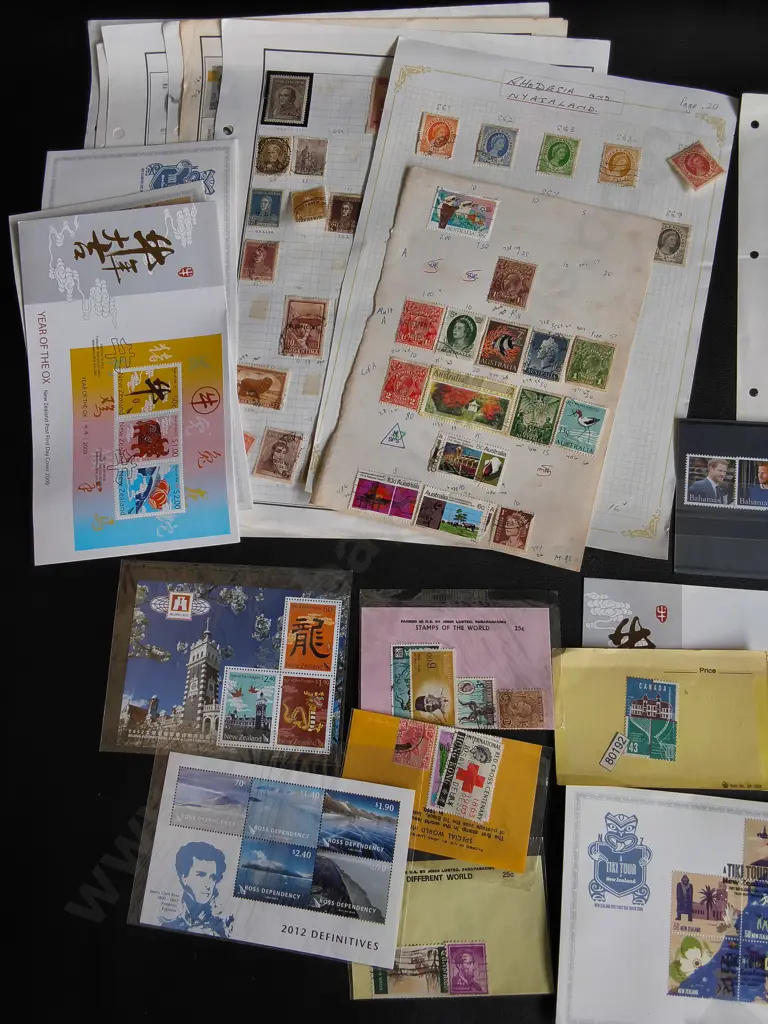 COLLECTION OF STAMPS Image 1++