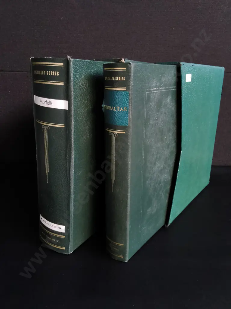 PAIR OF SCOTT SPECIALTY SERIES STAMP ALBUMS Image 1++