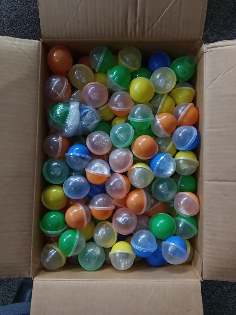 BOX OF STOCK FOR GUMBALL/TOY VENDING MACHINE Image 1++