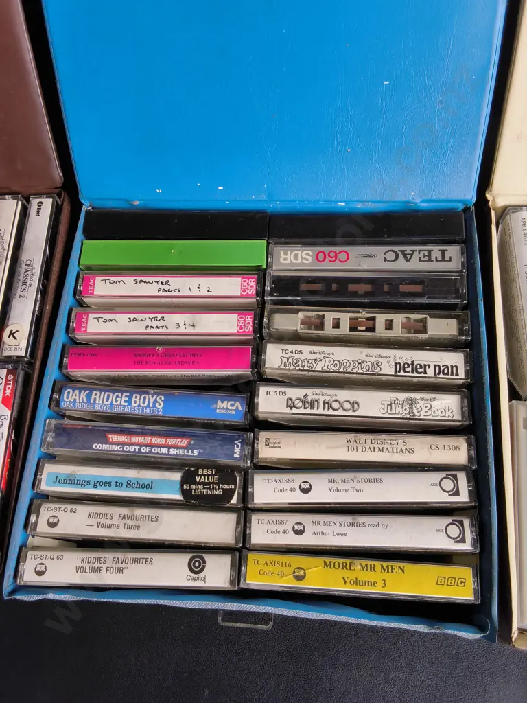 COLLECTION OF VHS TAPES Image 1++