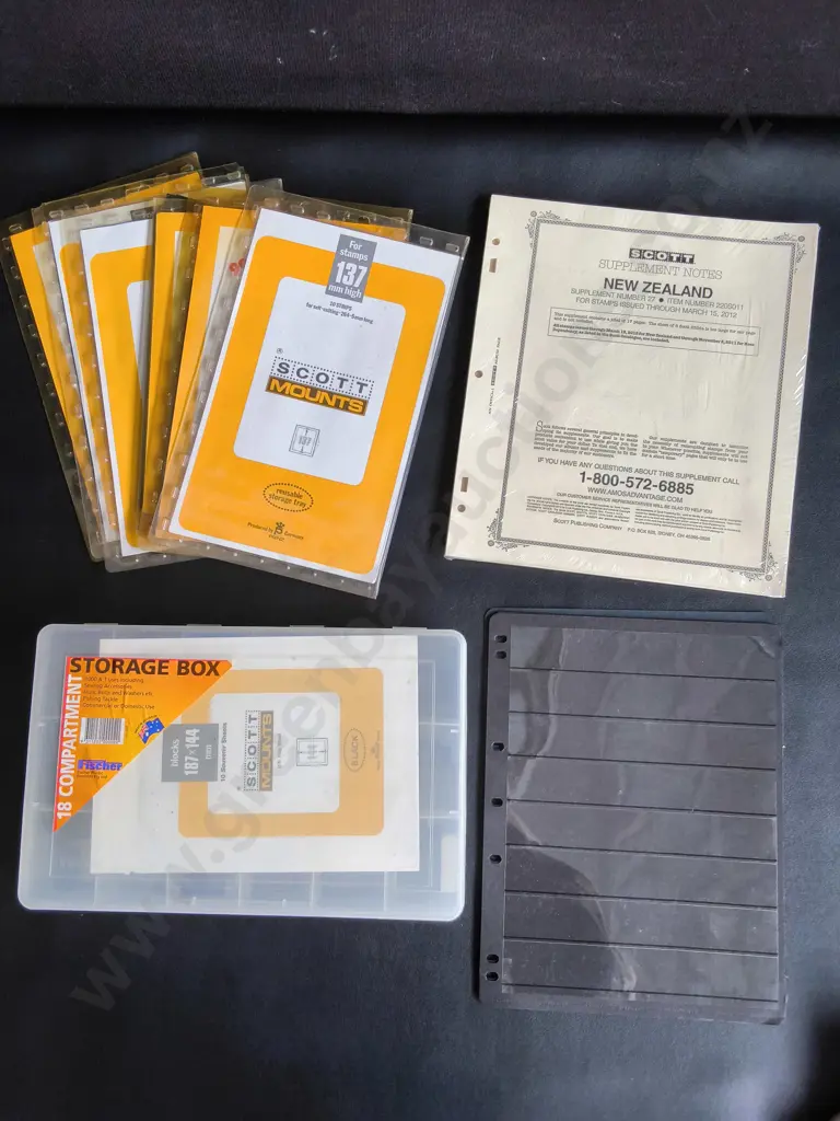 STAMP COLLECTING SUPPLIES Image 1++