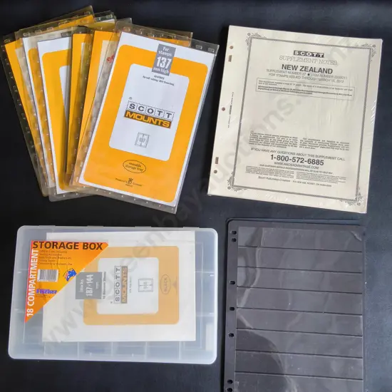 STAMP COLLECTING SUPPLIES