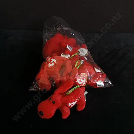 BRAND NEW BAG OF 12 TY BEANIE BABIES "ROVER"