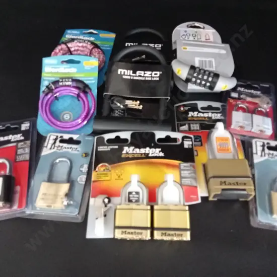 BOX OF LOCKS