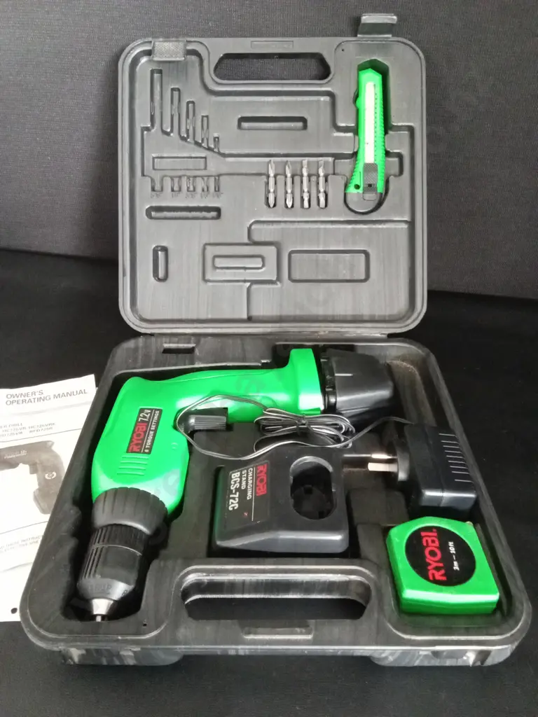 RYOBI CORDLESS DRIVER DRILL Image 1++
