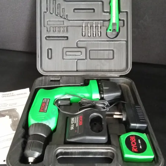 RYOBI CORDLESS DRIVER DRILL