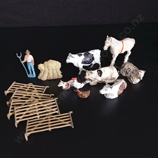VINTAGE LEAD FARMYARD MINIATURES TALLEST H6CM