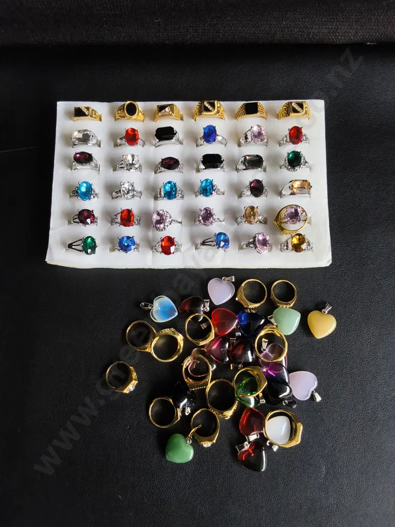MIX OF RINGS AND PENDANTS Image 1++