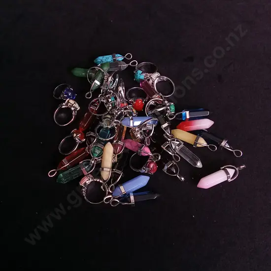 MIX OF RINGS AND PENDANTS