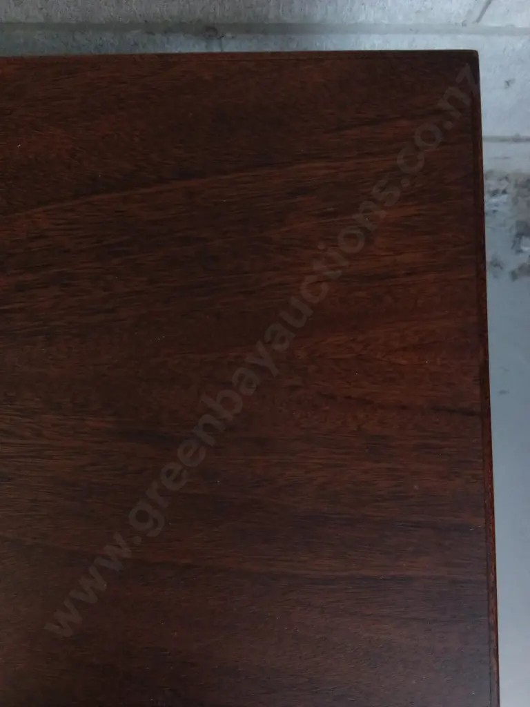 MID CENTURY MODERN WOODEN COFFEE TABLE, L 107CM X W 47CM X H 46CM Image 1++