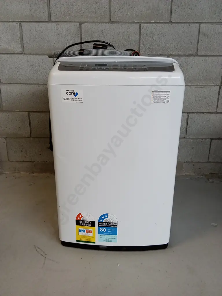 SAMSUNG WASHING MACHINE, H 86CM X W 53CM X D 53CM Image 1++