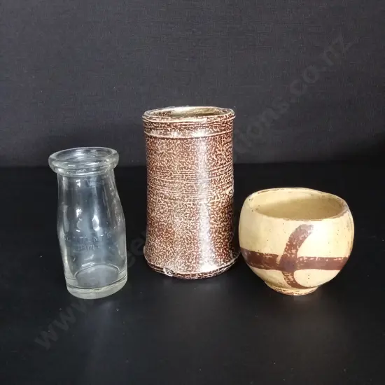 3 VASES TALLEST H14CM