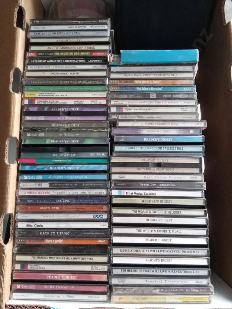 BOX OF CDS Image 1++