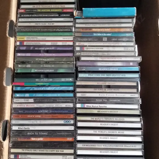 BOX OF CDS