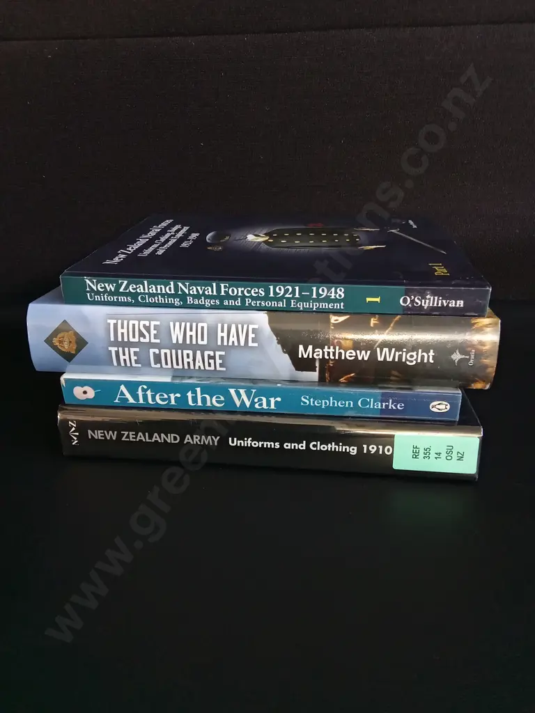 4 BOOKS ON NZ MILITARY HISTORY Image 1++