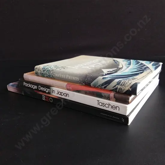 4 JAPANESE ART/PHOTO BOOKS