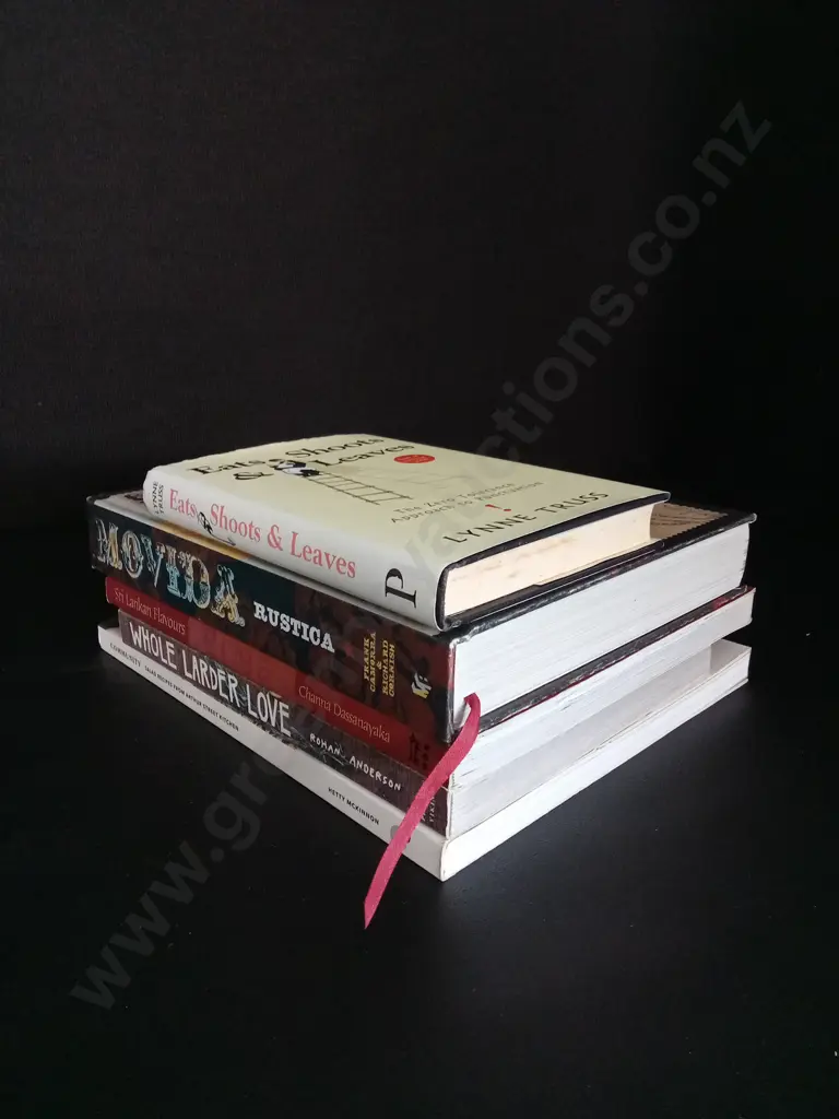5 BOOKS ABOUT FOOD Image 1++