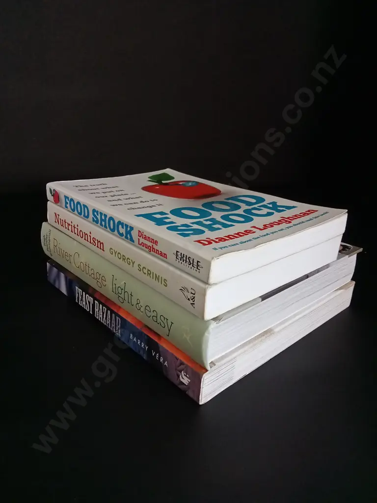 4 BOOKS ABOUT FOOD Image 1++
