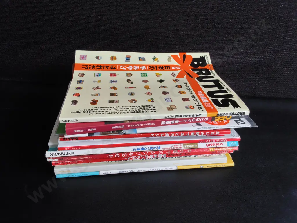 MIX OF JAPANESE MAGAZINES Image 1++