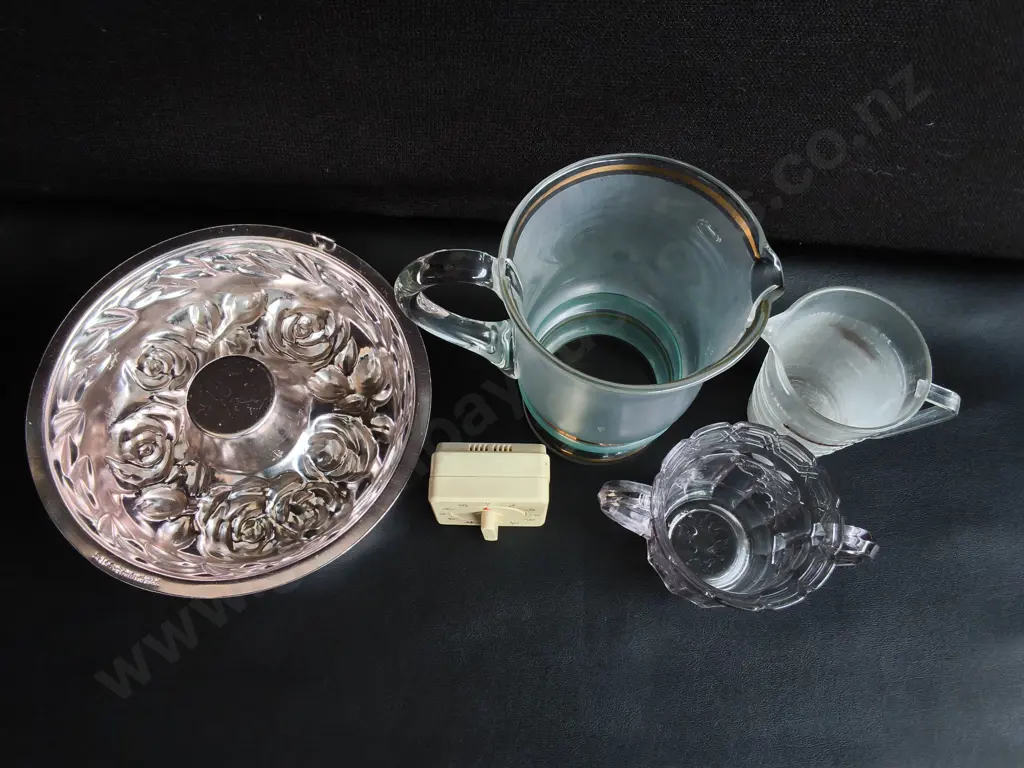 MIX OF VINTAGE KITCHENWARE, 5 PIECES, TALLEST H 18 CM Image 1++